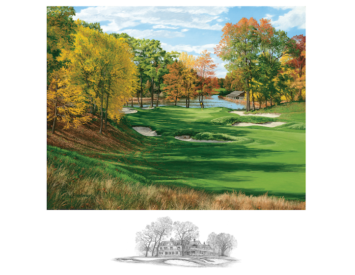 Linda Hartough Golf Landscapes | Art Show