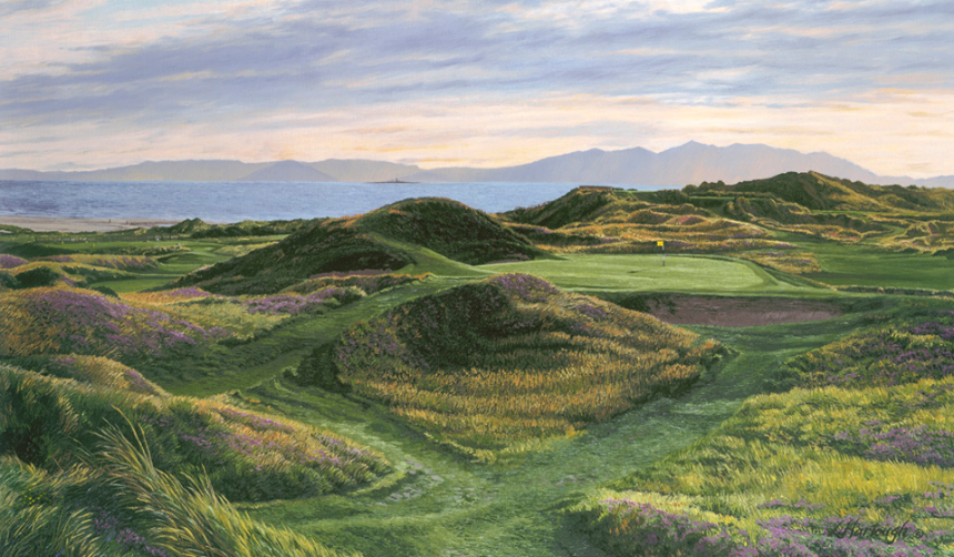 Linda Hartough Golf Landscapes | Art Show