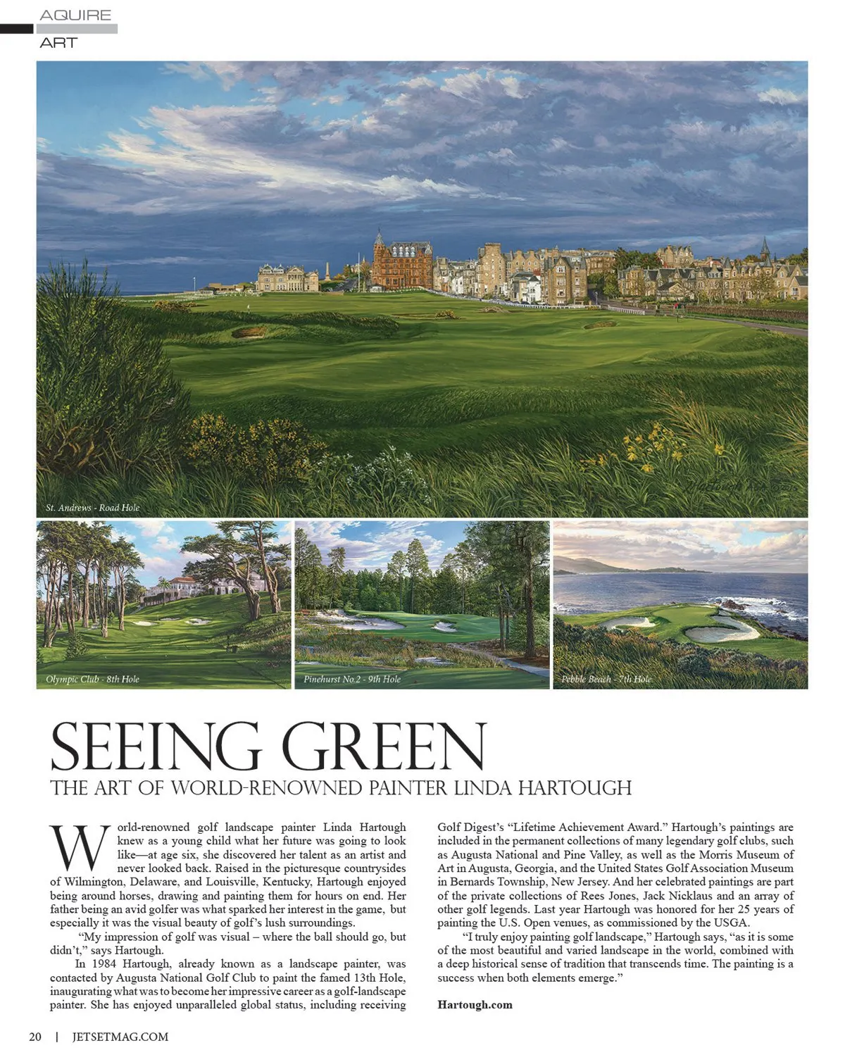 Seeing Green article