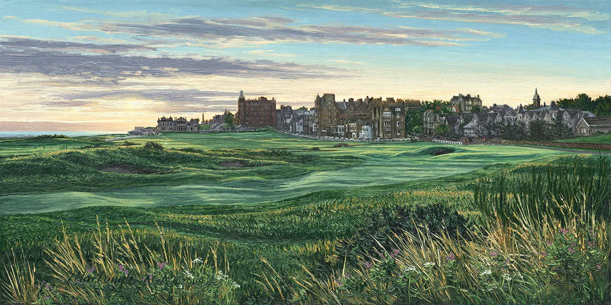#17 Road Hole at Dawn St Andrews