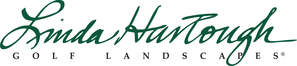 The Linda Hartough Golf Landscapes logo