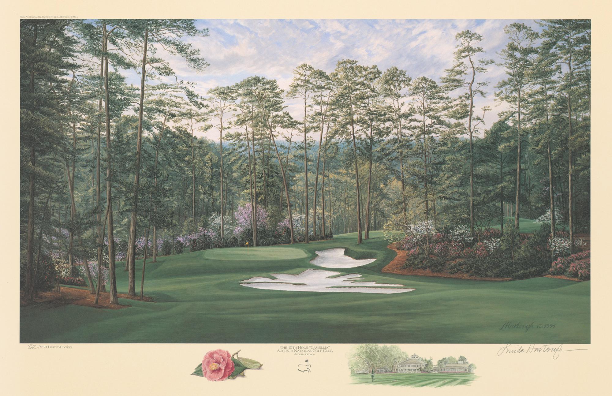 Linda Hartough #10 Augusta National Fine Art Paper