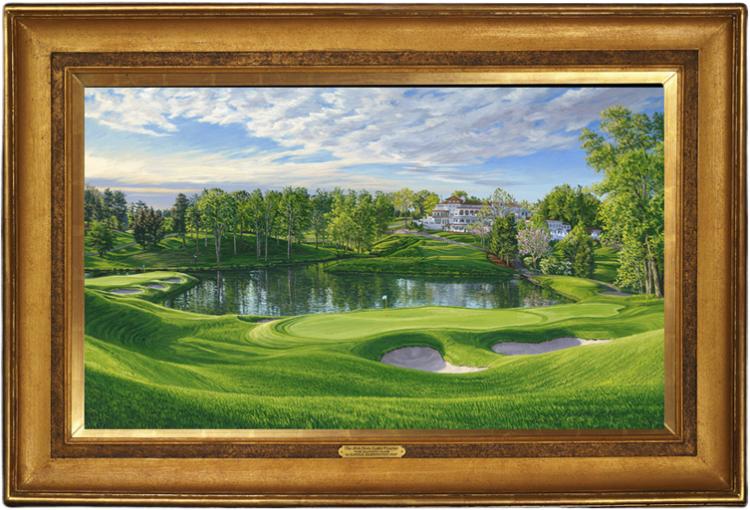 Linda Hartough #10 Blue Course Congressional CC, 2011 U.S. Open Championship Original