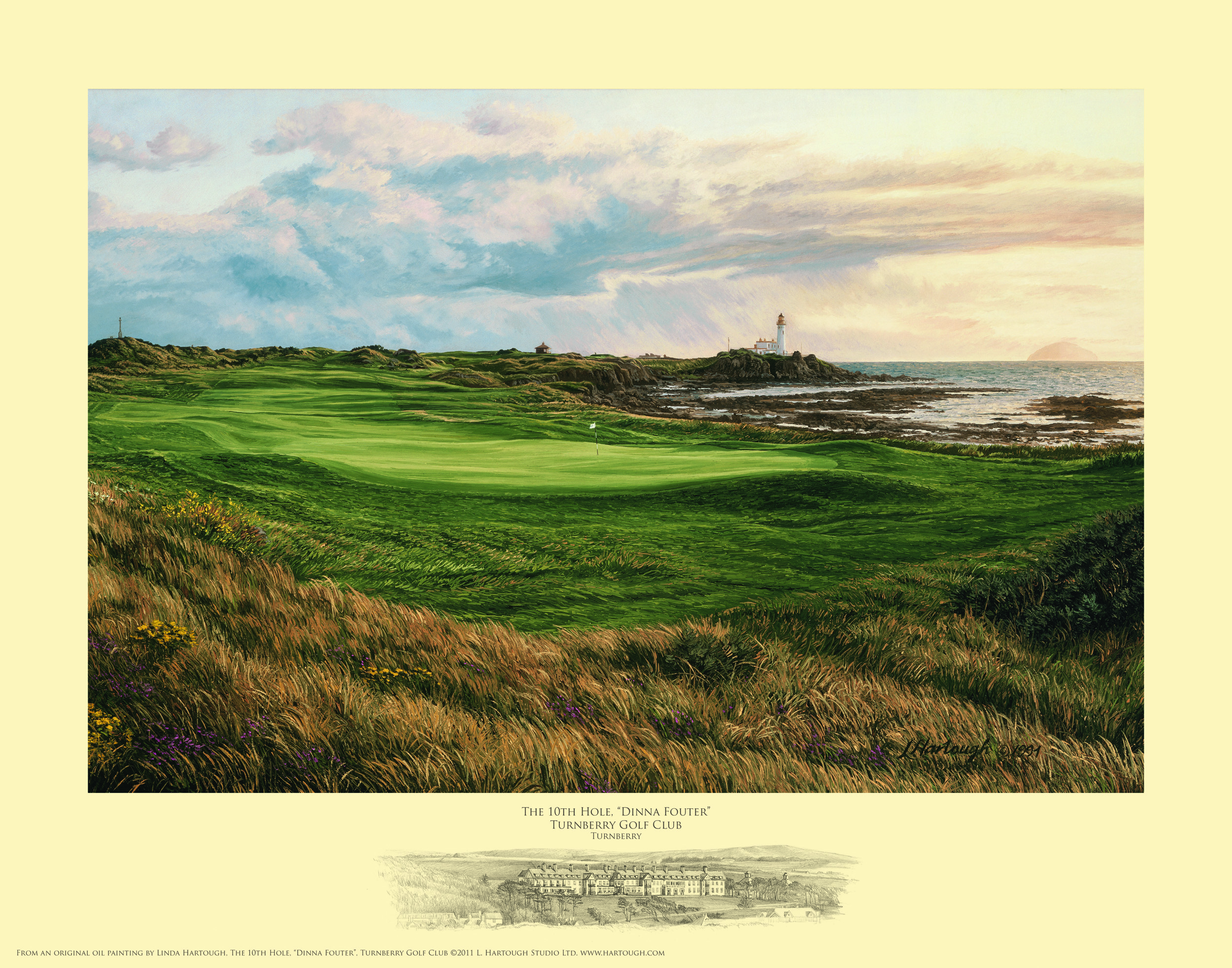 Linda Hartough #10 Dinna Fouter Turnberry Open Edition