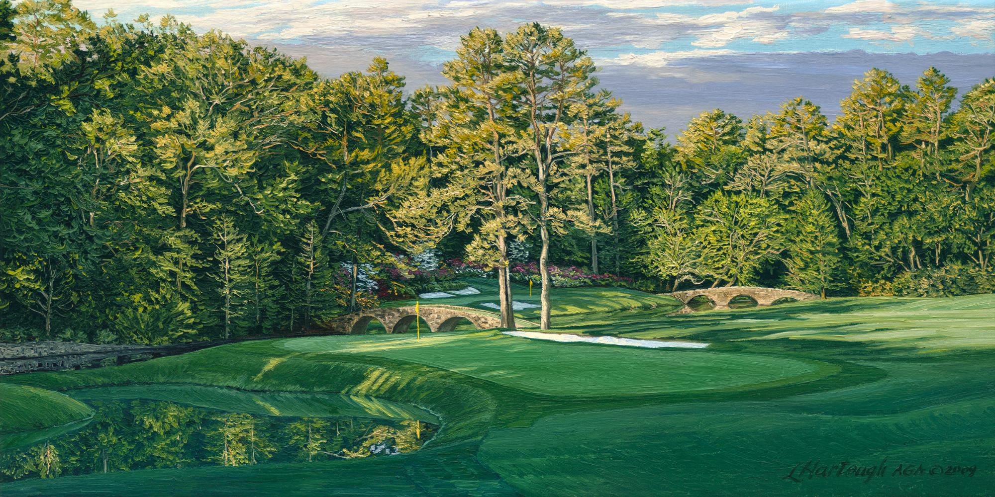 Linda Hartough #11 Augusta National Canvas Giclée 2009