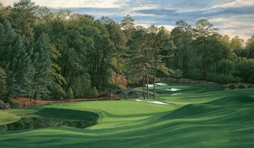 Linda Hartough #11 Augusta National Canvas Giclée 2015