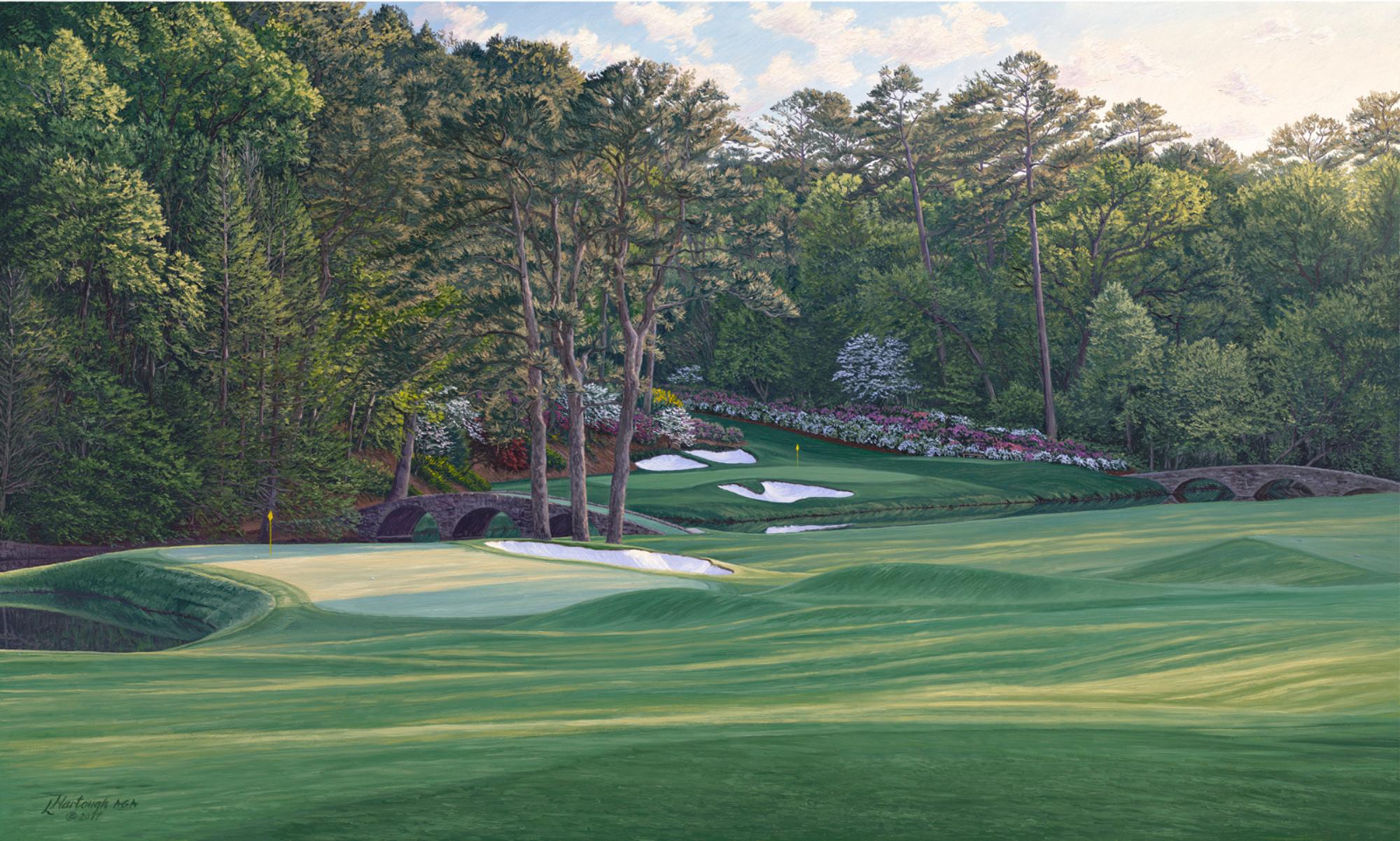 Linda Hartough #11 Augusta National Canvas Giclée 2017