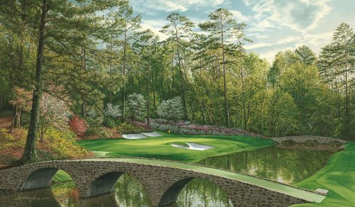 Linda Hartough #12 Augusta National Canvas Giclée 2008