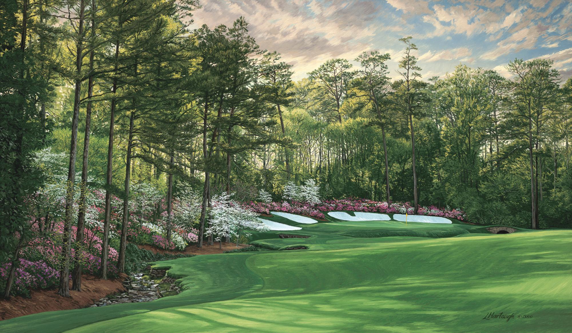 Linda Hartough #13 Augusta National Canvas Giclée