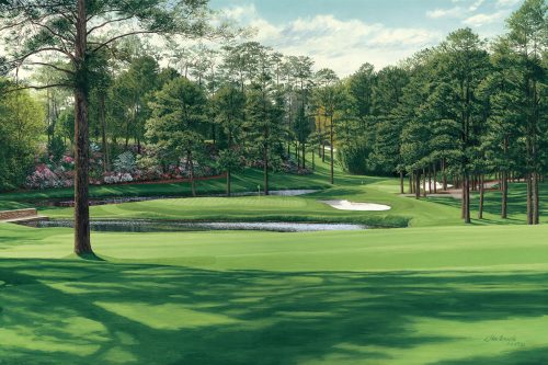 Linda Hartough #15 Augusta National Textured Canvas