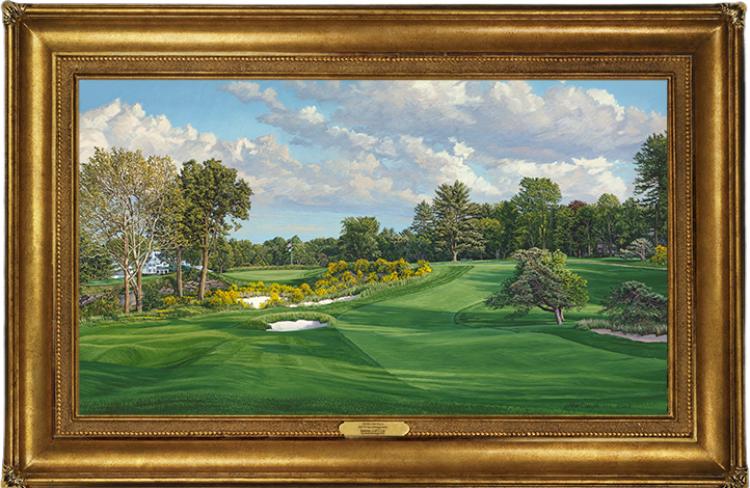 Linda Hartough #16 East Course Merion Golf Club, 2013 U.S. Open Championship Original