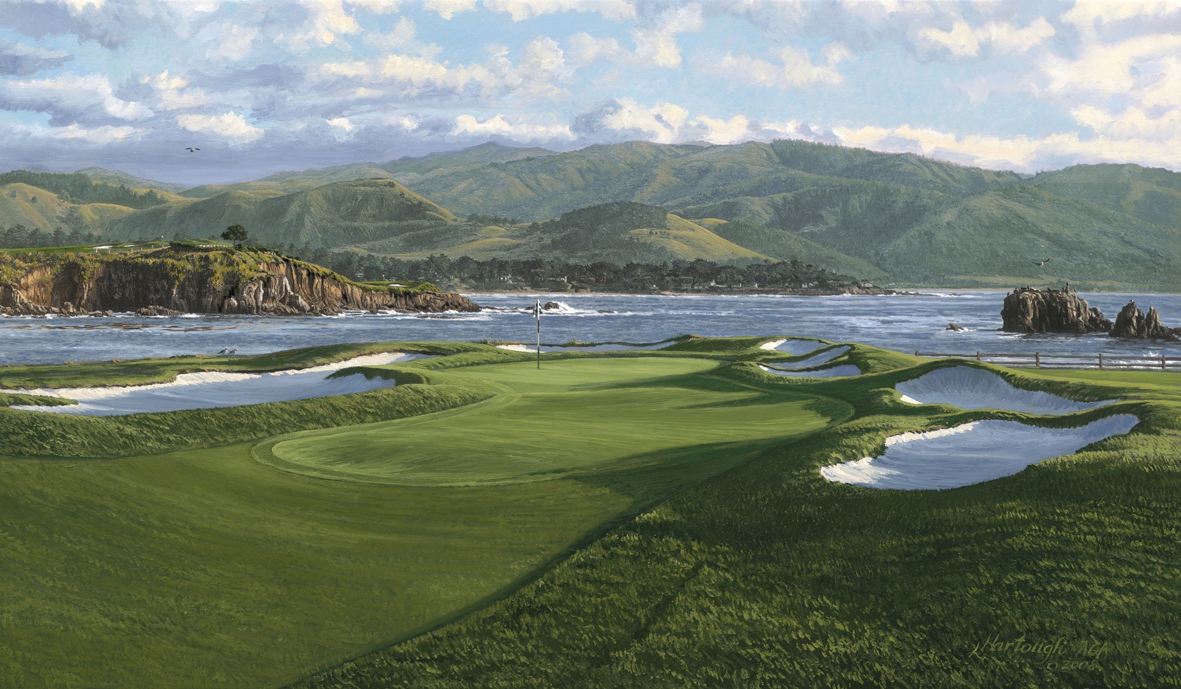 Linda Hartough #17 Pebble Beach