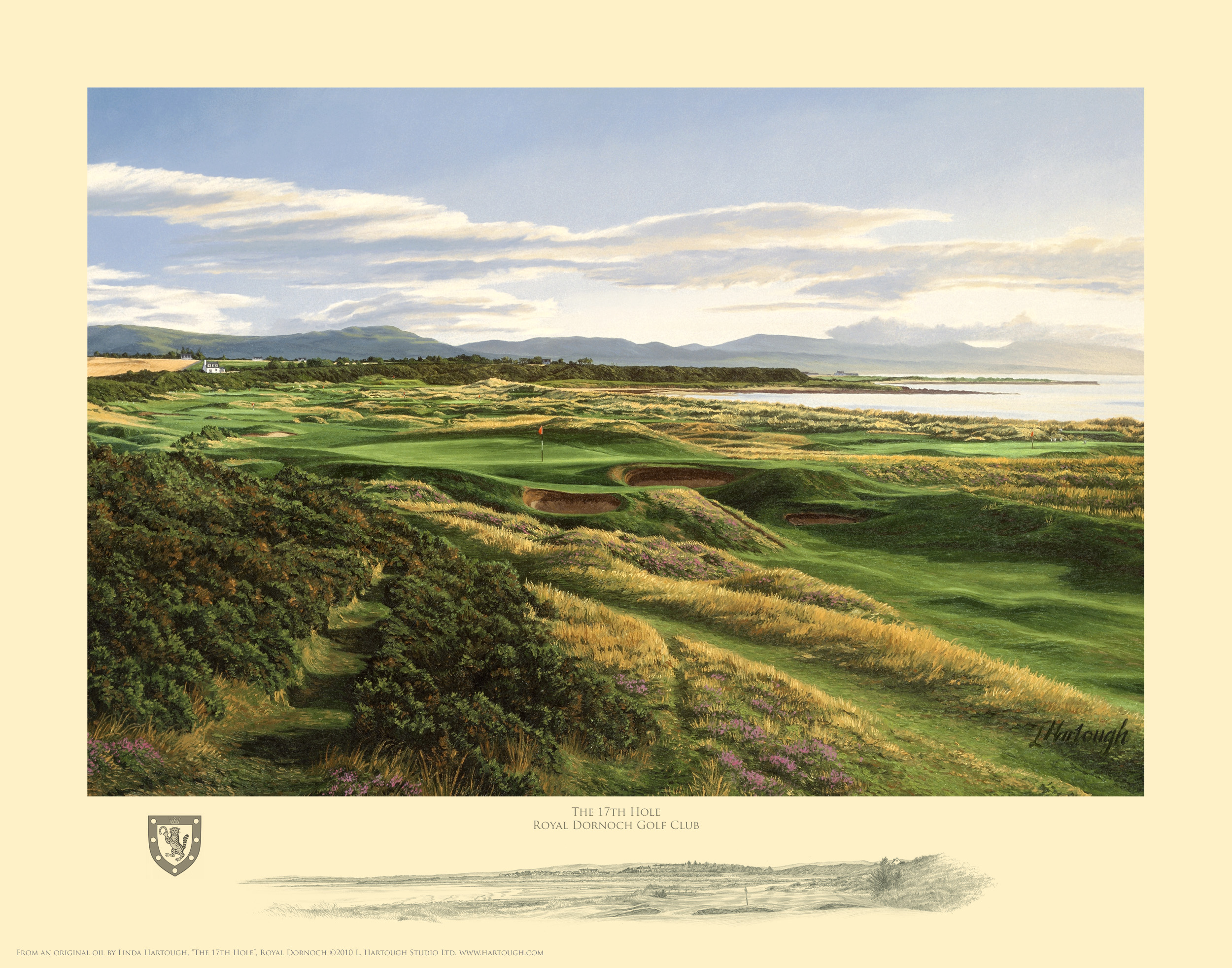 Linda Hartough #17 Royal Dornoch Open Edition