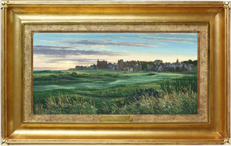 Linda Hartough #17 The Old Course St. Andrews Original