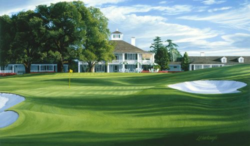 Linda Hartough #18 Augusta National Canvas Giclée