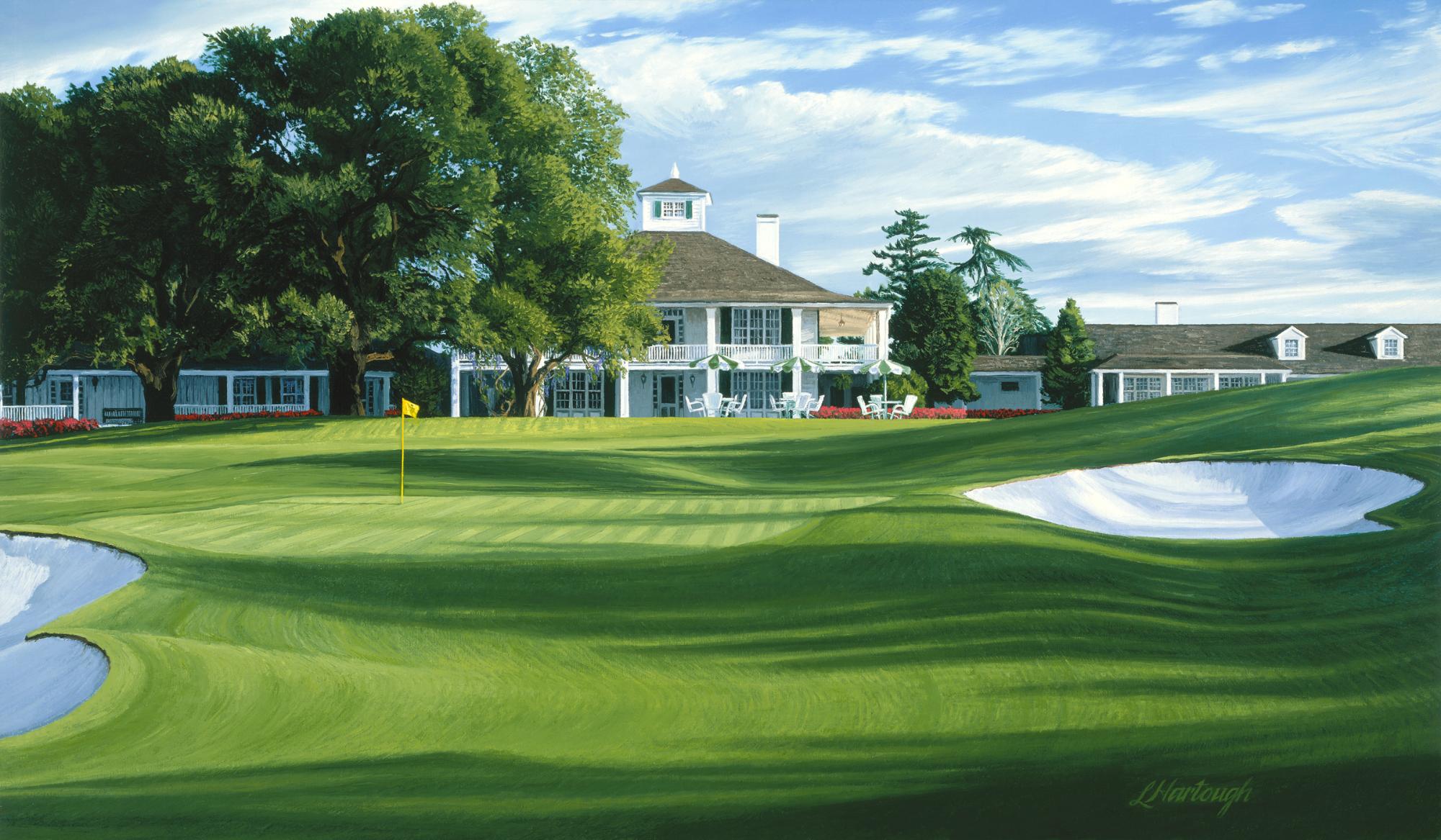 Linda Hartough #18 Augusta National Canvas Giclée