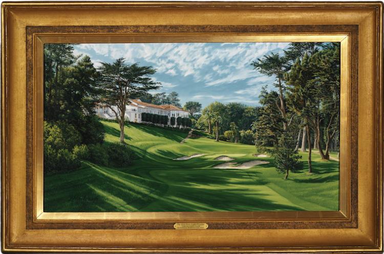 Linda Hartough #18 Lake Course Olympic Club, 1998 U.S. Open Championship Original