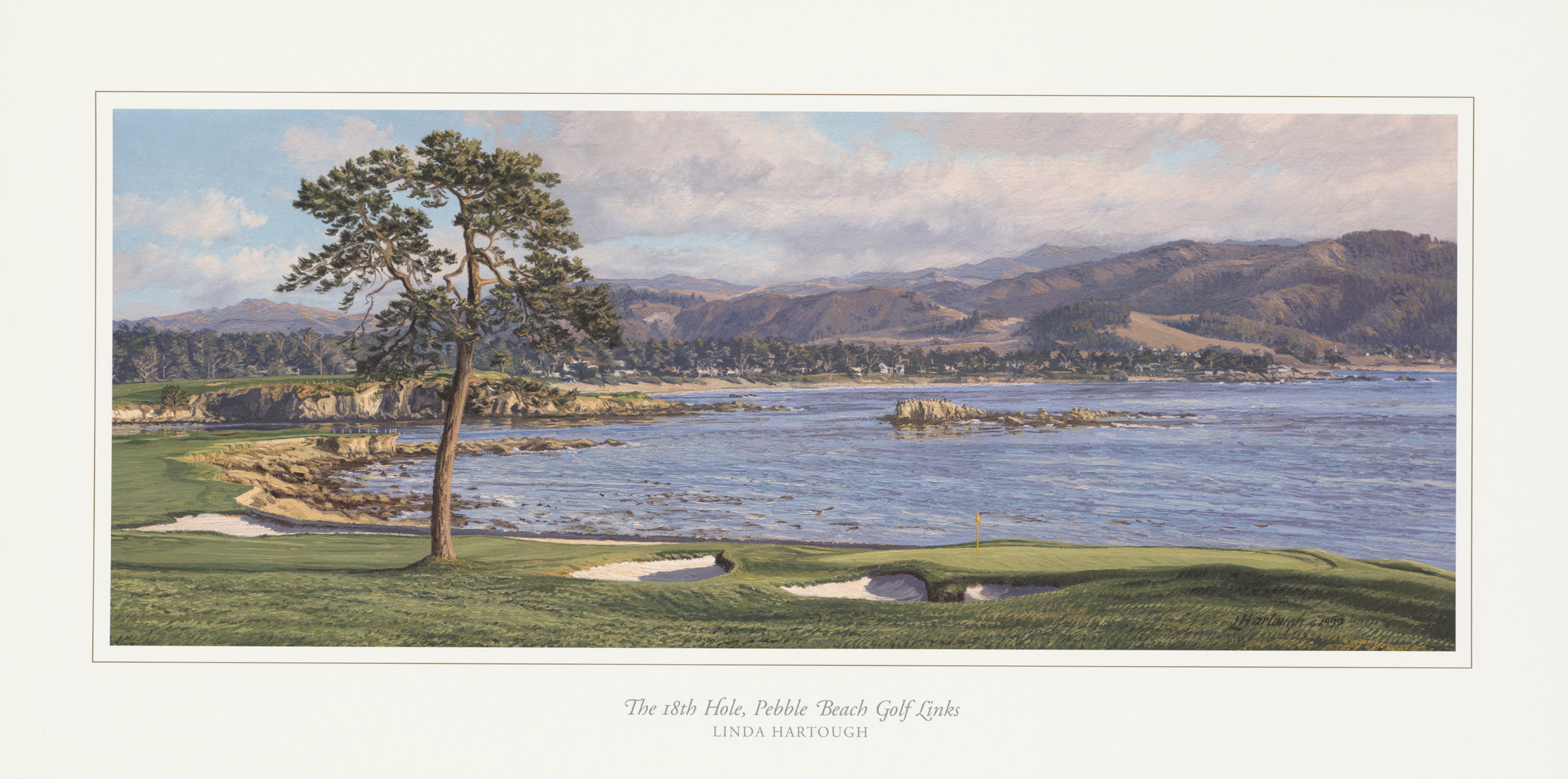 Linda Hartough #18 Pebble Beach Open Edition