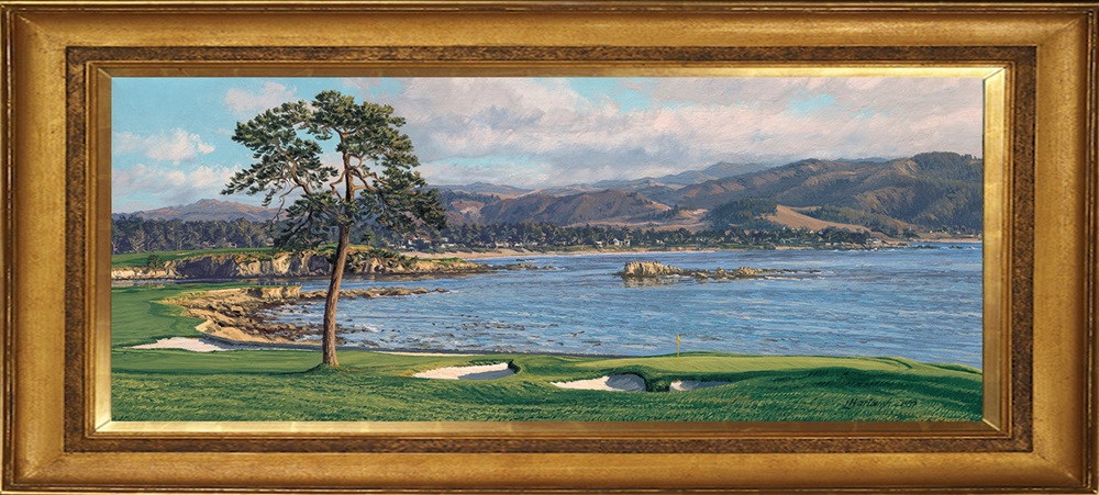 Linda Hartough #18 Pebble Beach Original