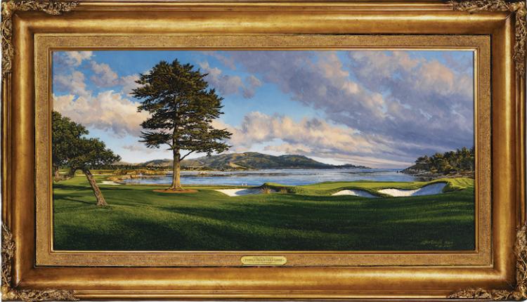 Linda Hartough #18 Pebble Beach Original