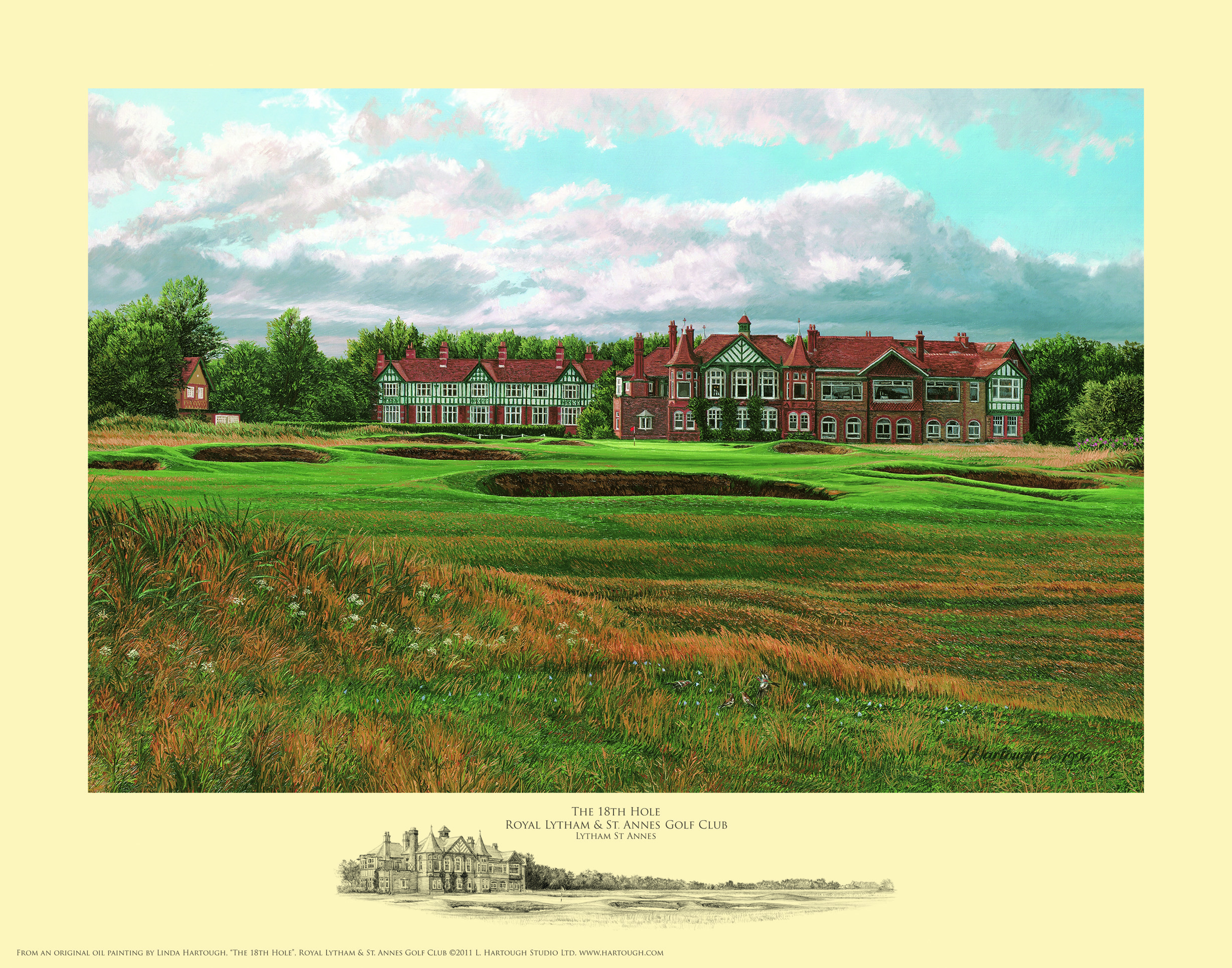 Linda Hartough #18 Royal Lytham & St. Annes Open Edition