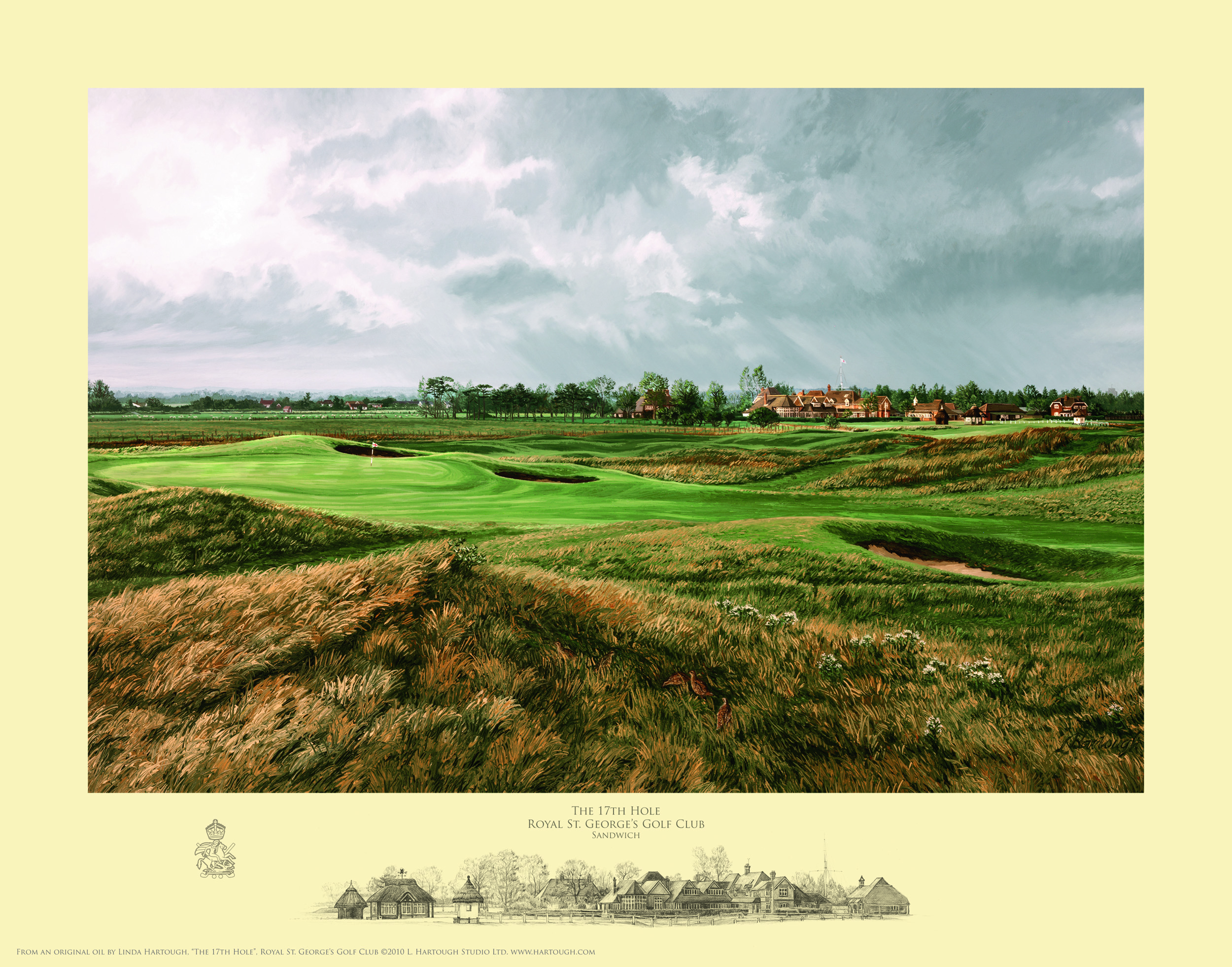 Linda Hartough #17 Royal st. George Open Edition