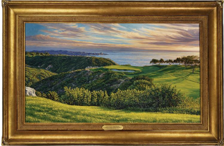 Linda Hartough #3 South Course Torrey Pines, 2008 U.S. Open Championship Original