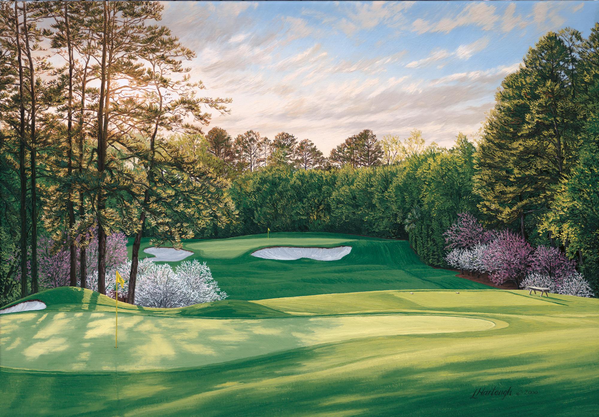 Linda Hartough #4 Augusta National Canvas Giclée