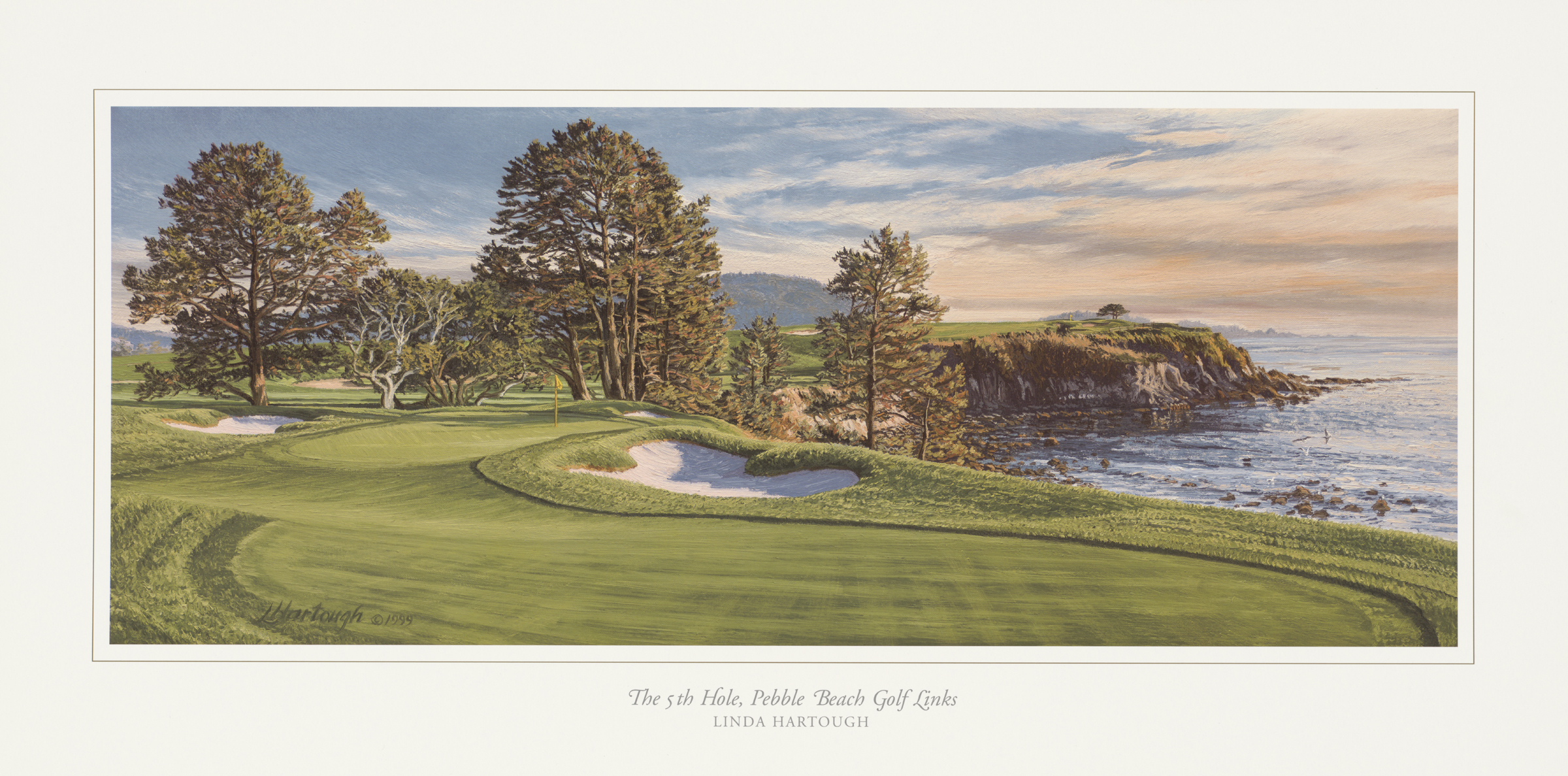 Linda Hartough #5 Pebble Beach Open Edition