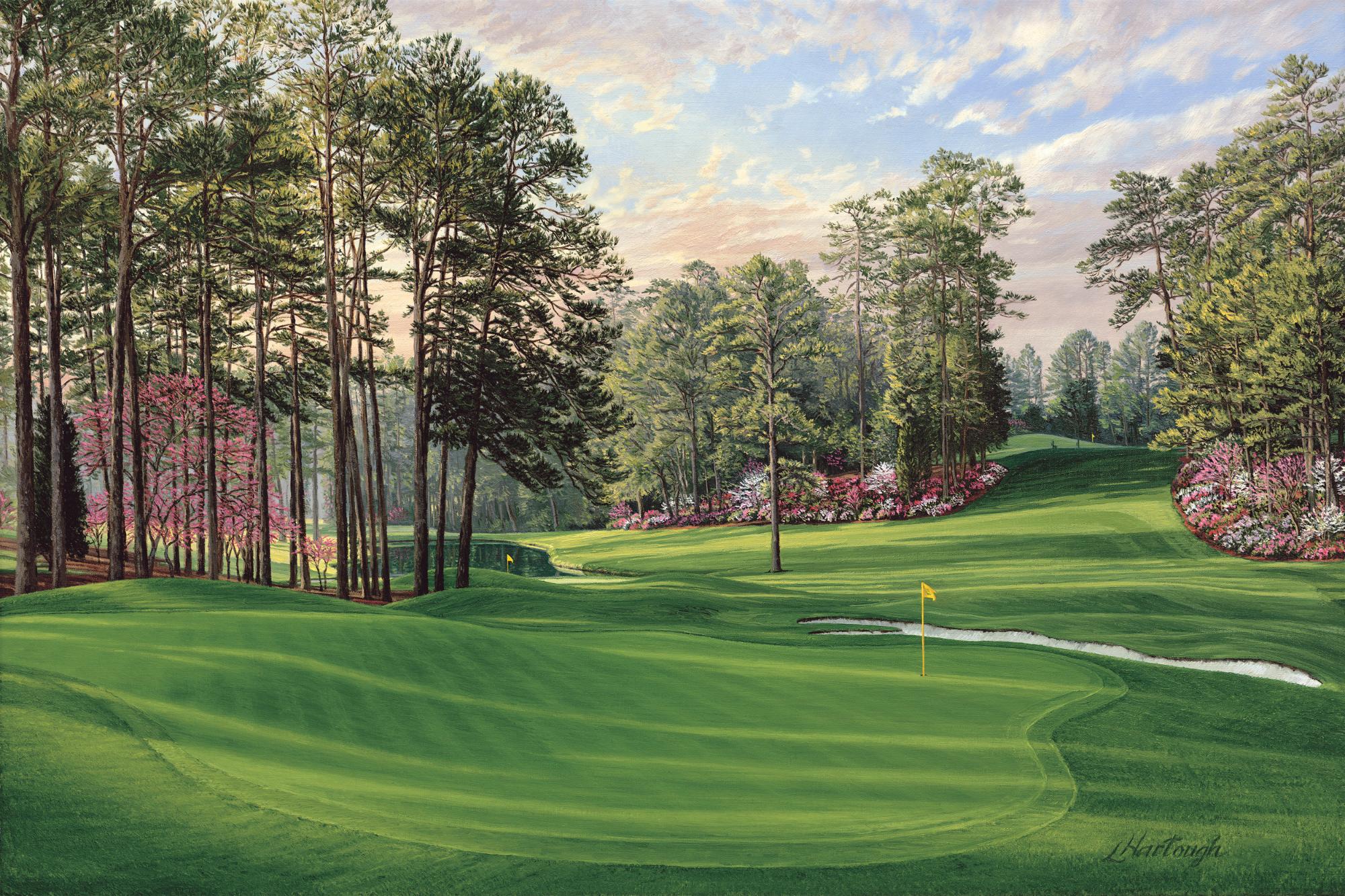 Linda Hartough #6 Augusta National Canvas Giclée