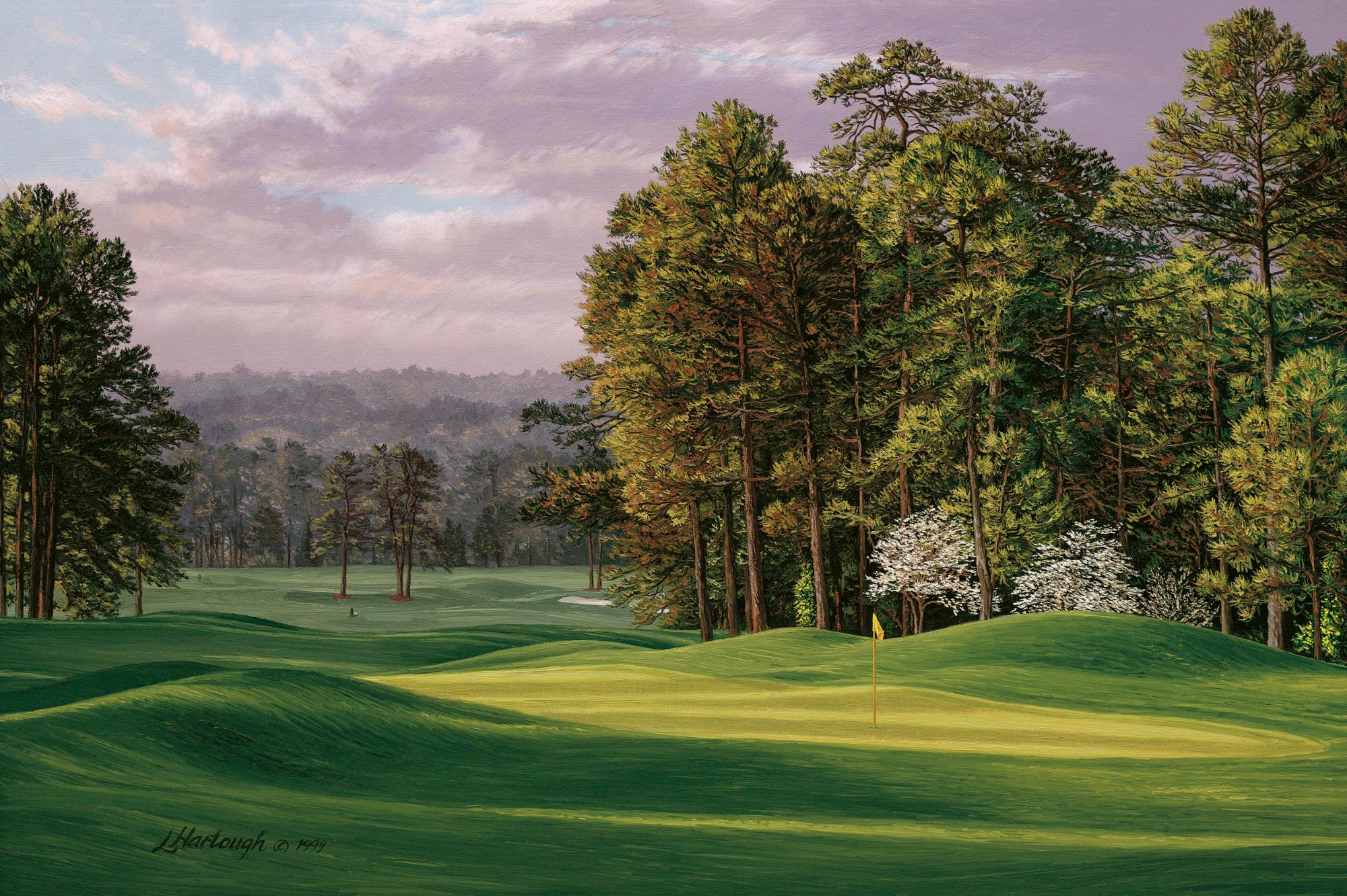 Linda Hartough #8 Augusta National Canvas Giclée
