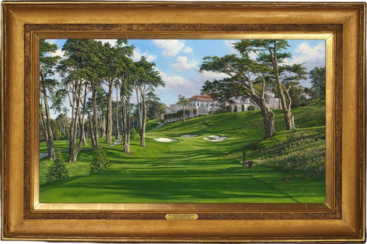 Linda Hartough #8 Lake Course Olympic Club, 2012 U.S. Open Championship Original