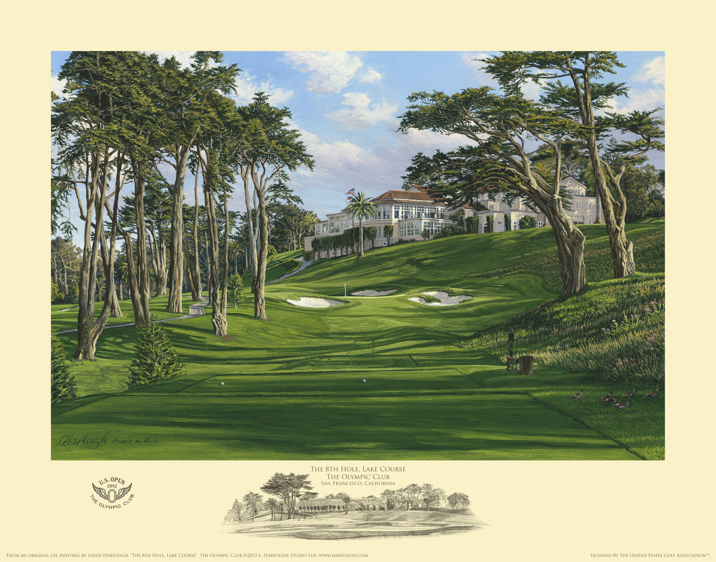 Linda Hartough #8 Olympic Club National Open Edition