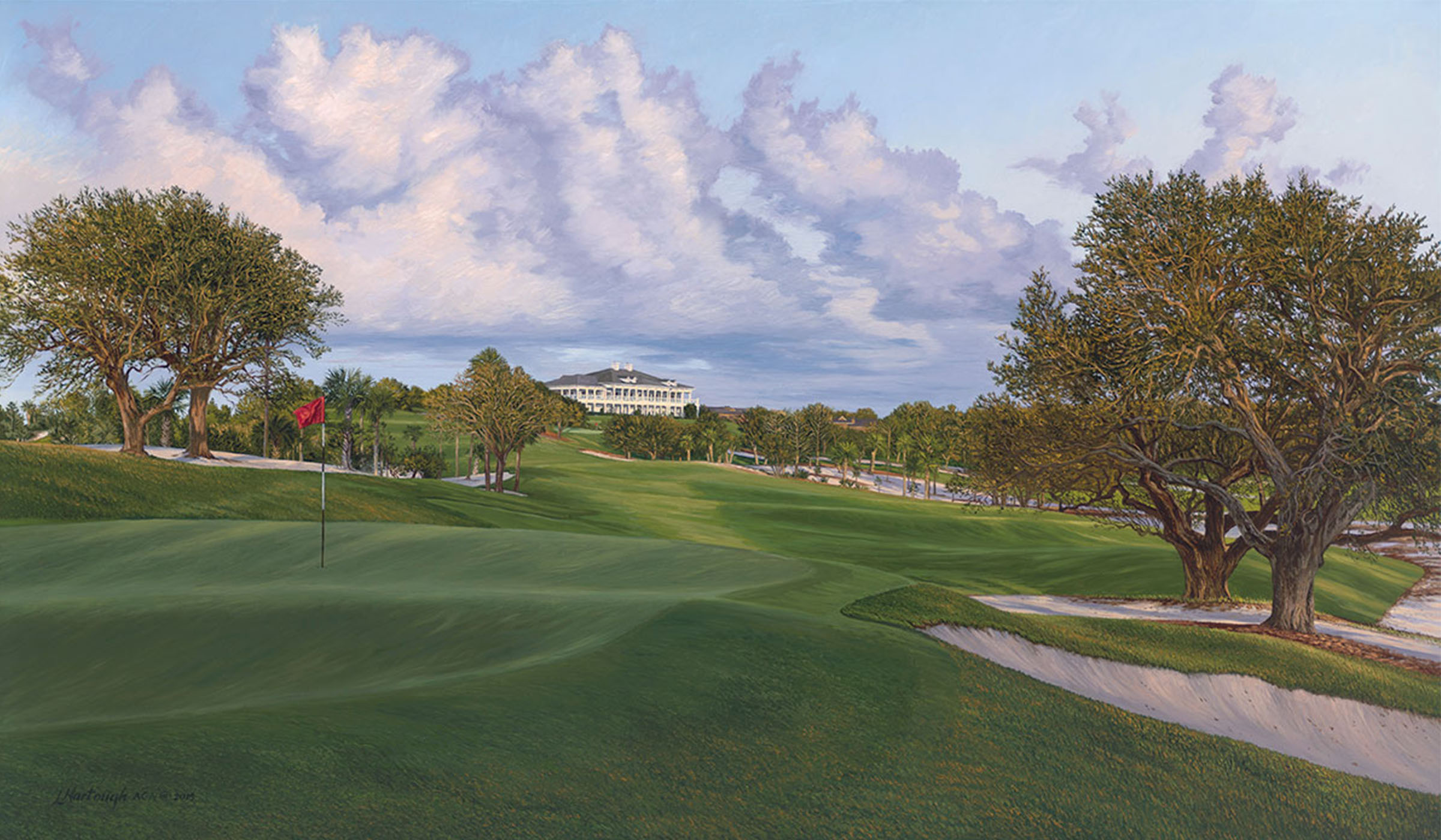 The 10th hole at Jupiter Hills.